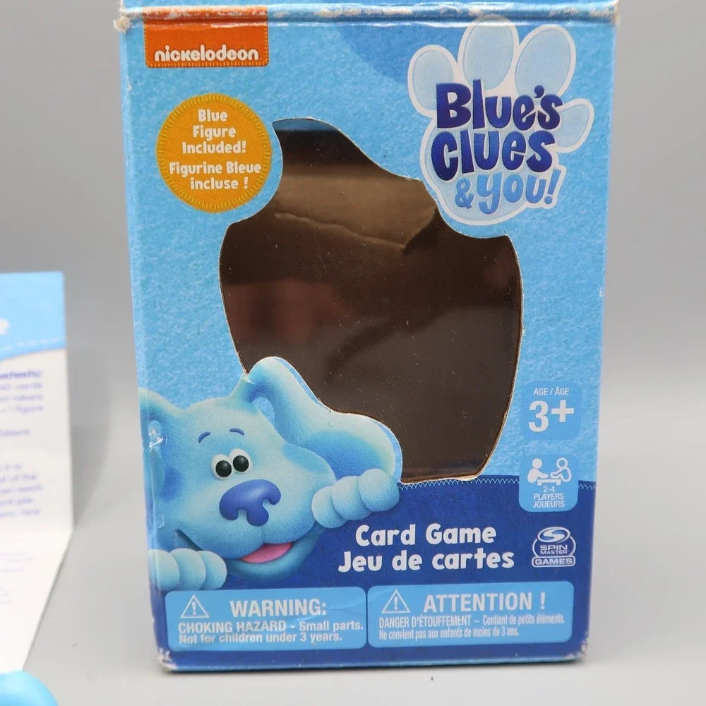 Blues Clues & You Card Game‎ with Blue Figure Sealed cards Ages 3+